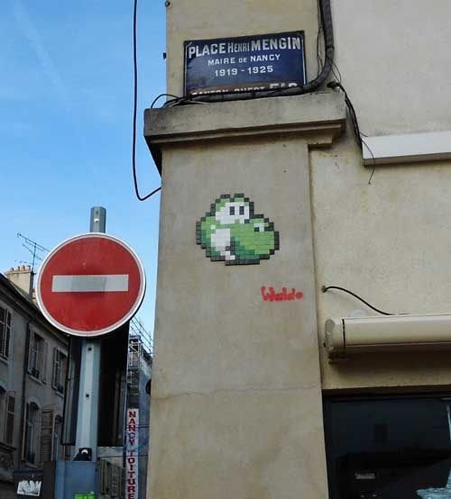 Ville de Nancy - Street art place Mengin par Waldo