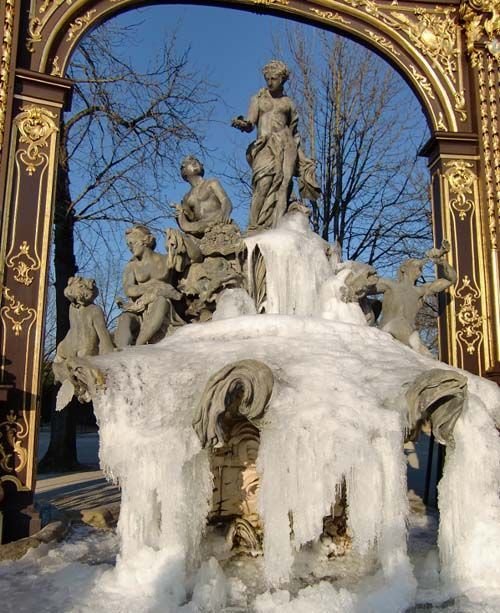 Ville de Nancy Un souvenir de l'hiver