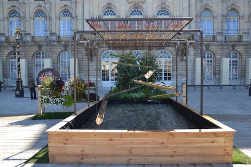 Le jardin connecté - Jardin Ephém&eagrave;re sur la Place Stanislas