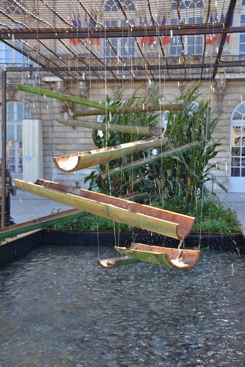 Le jardin connecté - Jardin Ephém&eagrave;re sur la Place Stanislas