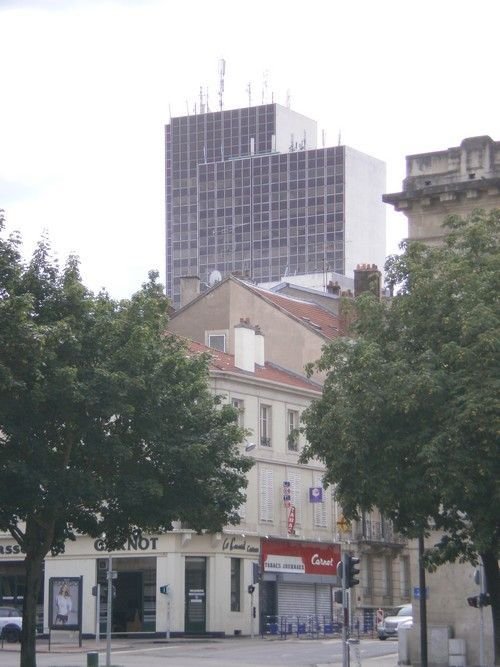 Ville de Nancy - Vue depuis la place Carnot