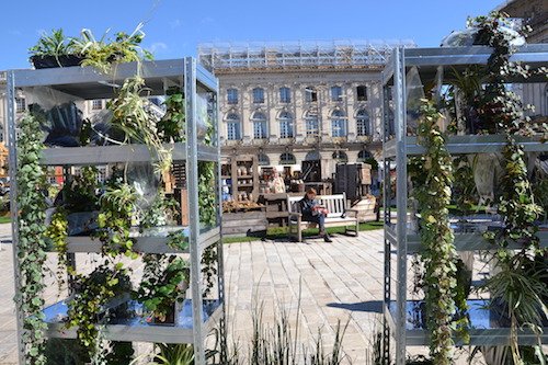 Le jardin connecté - Jardin Ephém&eagrave;re sur la Place Stanislas