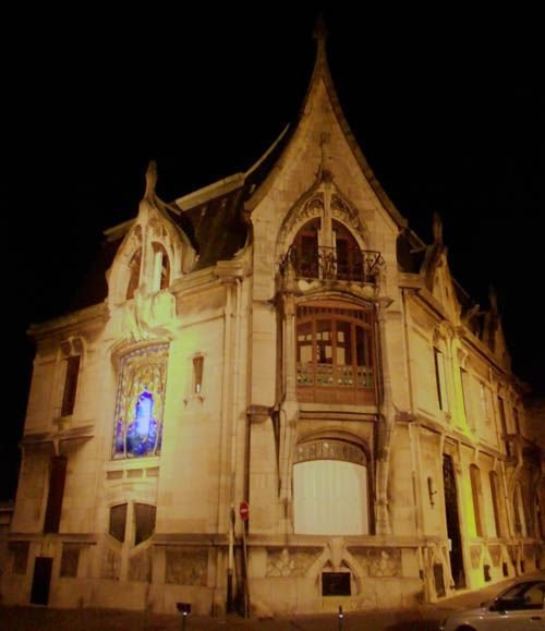 Ville de Nancy Villa de l'imprimeur Bergeret par Weissenburger