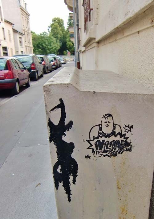 Ville de Nancy - Street art par Monsieur