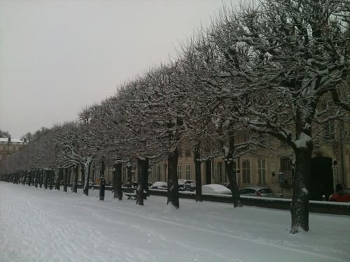 Ville de Nancy - Nancy sous la neige