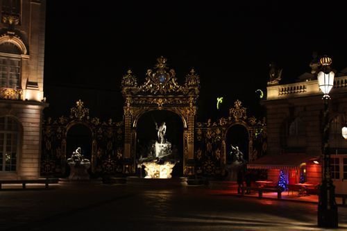 Ville de Nancy Place Stanislas de nuit