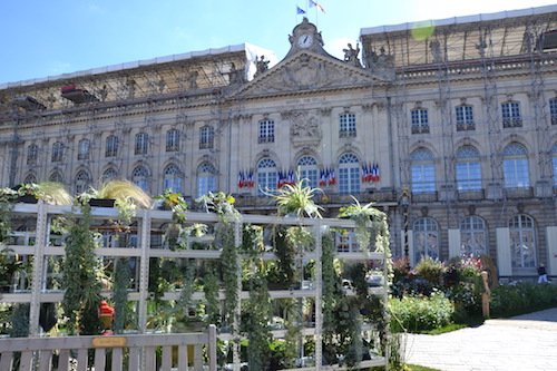 Le jardin connecté - Jardin Ephém&eagrave;re sur la Place Stanislas