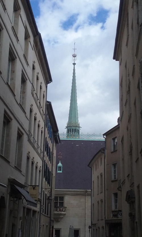 Ville de Nancy - Fl&eagrave;che du musée Lorrain