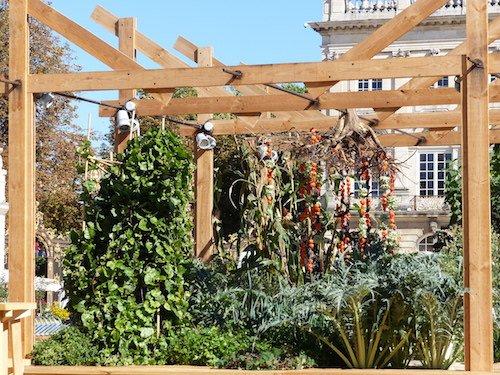 Ville de Nancy - Installation du jardin éphem&eagrave;re 