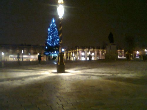 Ville de Nancy - Place Stanislas, aprÃ¨s Noël