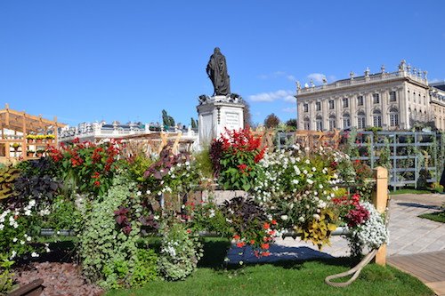 Le jardin connecté - Jardin Ephém&eagrave;re sur la Place Stanislas