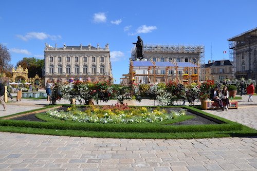 Le jardin connecté - Jardin Ephém&eagrave;re sur la Place Stanislas