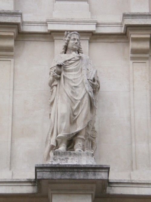 Ville de Nancy - Détail de la façade de la faculté de droit