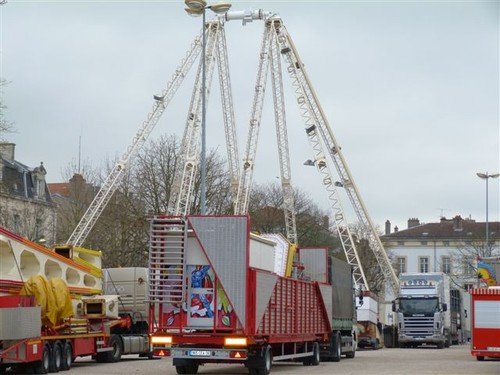 Ville de Nancy - Montage de la Foire