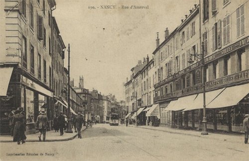 Ville de Nancy - Rue d'Amerval