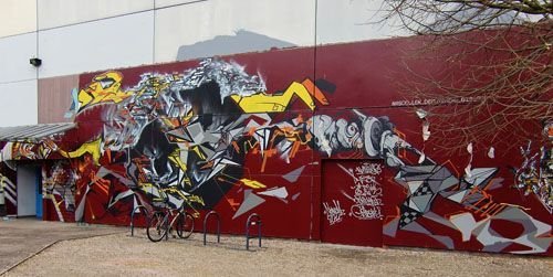 Ville de Nancy - Graffiti MJC Bazin 
