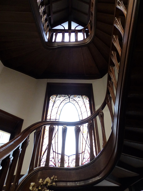 Ville de Nancy - Escalier de la Villa Majorelle