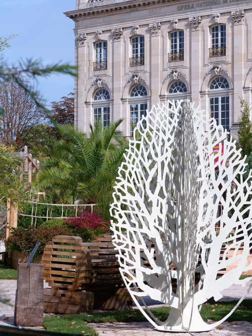 Ville de Nancy - Sculpture #JardinEphém&eagrave;re