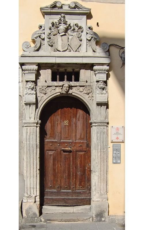 Ville de Nancy - Porte de l'hôtel de Chastenoy Grand rue