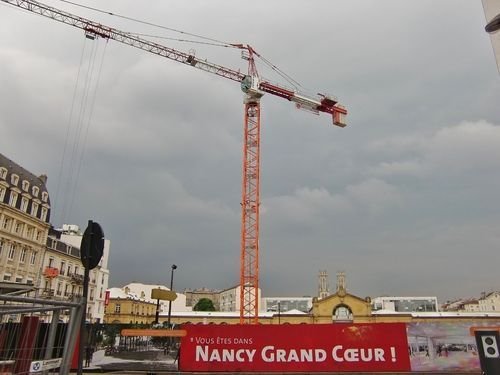 Ville de Nancy - Gare de Nancy en travaux