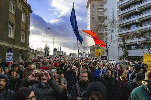 Ville de Nancy - Rassemblement citoyen du 11 janvier 2015