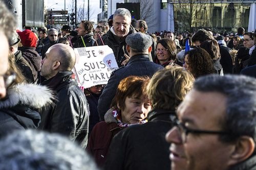 Ville de Nancy - Rassemblement citoyen du 11 janvier 2015