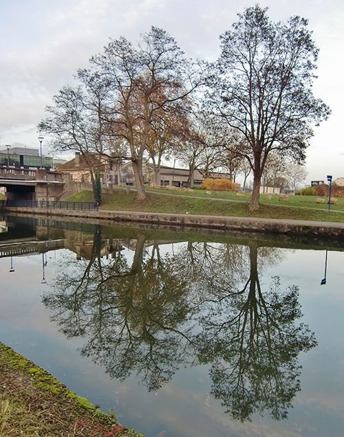 Ville de Nancy -  Le long du canal