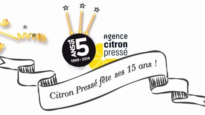 Clip - Les 15 ans de l'Agence Citron press&eacute;